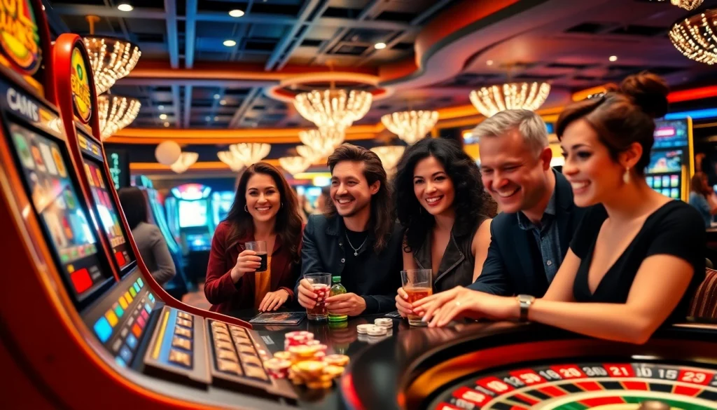 Geniet van de spanning bij https://casinodaily.nl met mensen die verschillende casinospellen spelen.