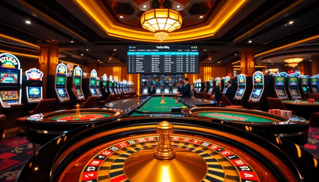 Experience the thrill of gaming at hello88k.blog with impressive casino tables and dynamic betting.