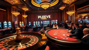 Members of Clube VIP HHBET enjoying premium access to exclusive games and luxurious gambling experiences.