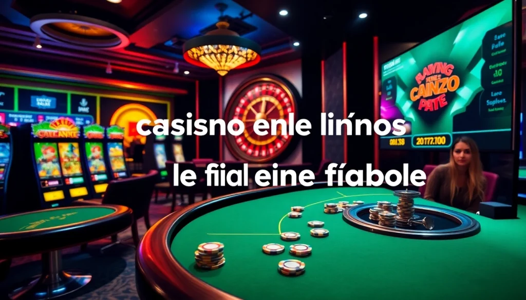 Experience the thrill of a casino en ligne fiable with vibrant tables and exciting gameplay.