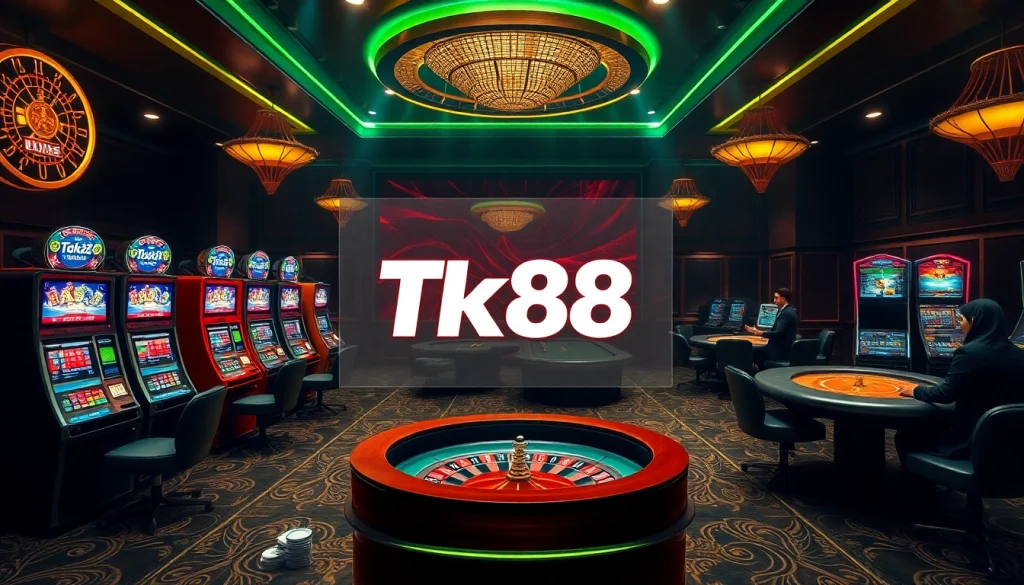 Experience the thrill of Tk88 chính thức with exciting casino action and vibrant gameplay.