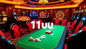 Winning at 11uu with exciting casino games and a vibrant gaming atmosphere.