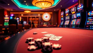 Experience thrilling gambling excitement at GG88 with vibrant casino visuals.