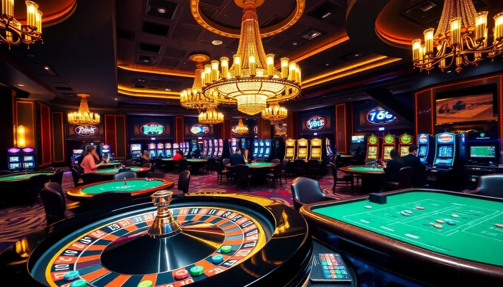 Enjoy thrilling gameplay at 789p casino with vibrant tables and exciting slot machines.