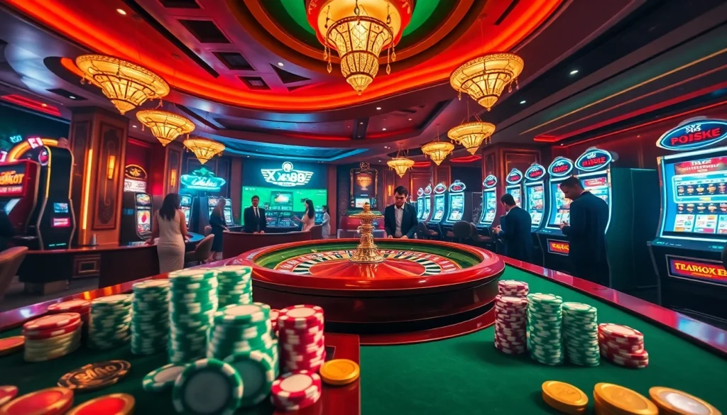 Experience the excitement at trang chủ xx88 with vibrant casino games and professional gameplay.