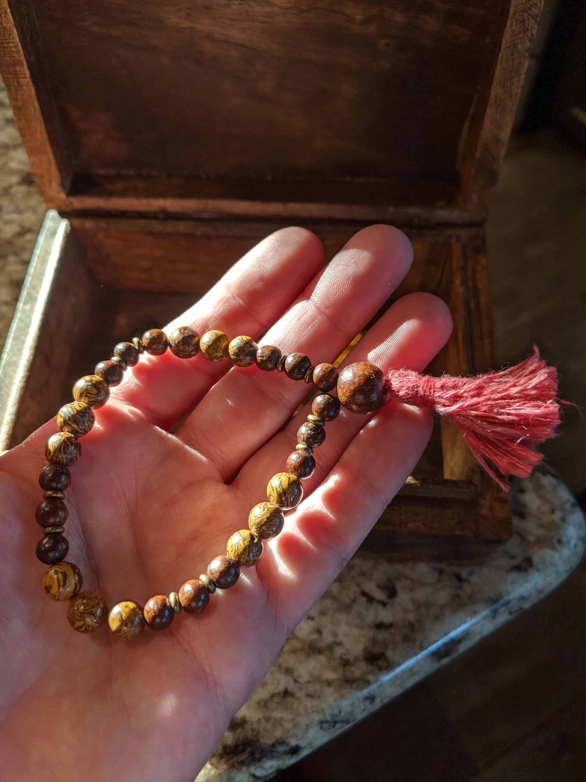 Sacred Mantra Beads – Authentic Buddhist Prayer Jewelry
