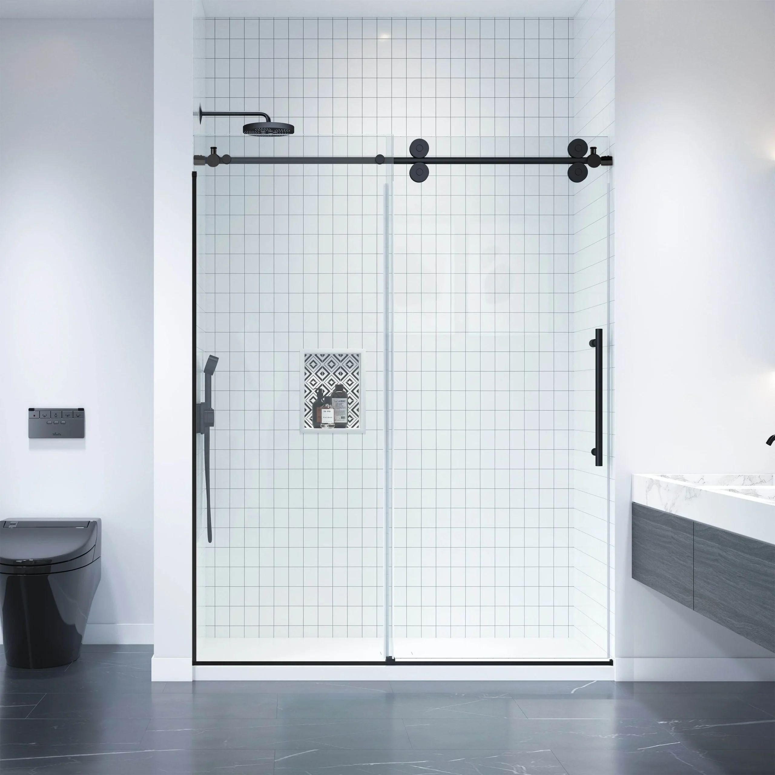 Black Shower Door Trends for Modern Home Design