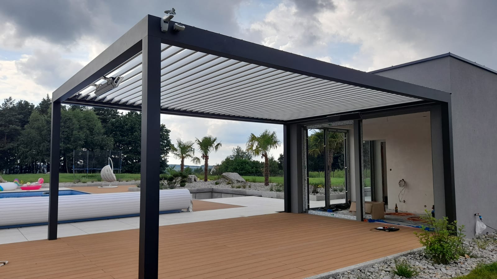 Lamellendach Loesungen von ADA-Wintergarten fuer jede Jahreszeit