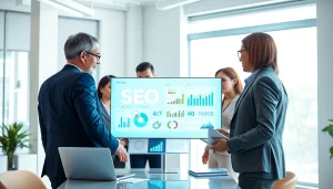 SEO Agentur mit KI unterstützt Unternehmen durch intelligente digitale Strategien.