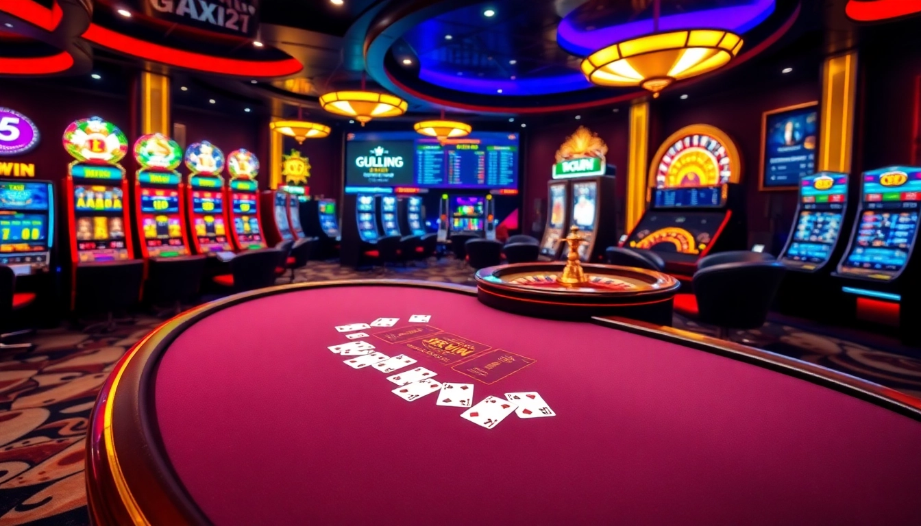 Experience thrilling gameplay at 56WIN with exciting casino tables and vibrant slots.