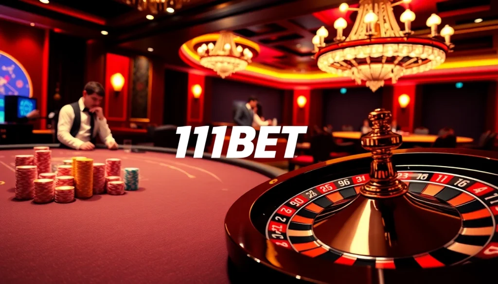 Experience high-stakes poker and roulette with 11BET's luxurious online gambling scene.