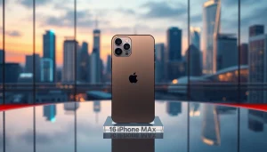 Conoce el iPhone 16 Pro Max precio y sus características destacadas en un entorno moderno.