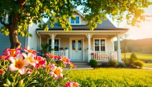 View of a charming family home showcased on www.tbplhomes.com with vibrant flowers and a welcoming front.