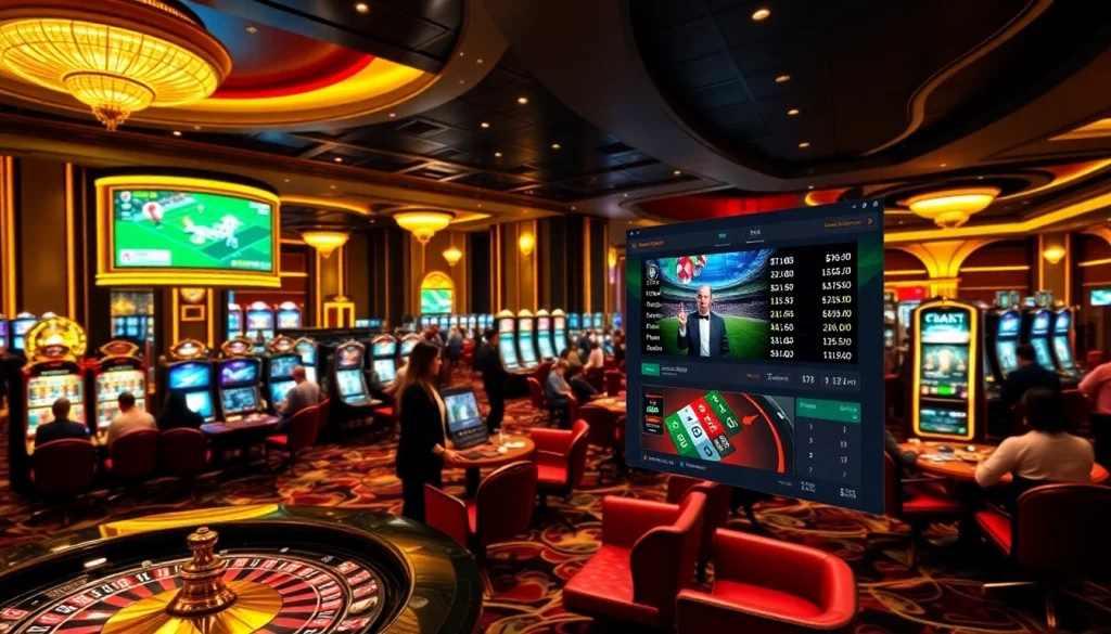 Engage with exciting gambling at nhà cái e2bet's luxurious casino gaming floor.