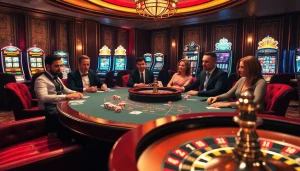 Experience the luxury of hbbet with thrilling casino gameplay featuring poker and roulette.