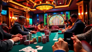 Engage in thrilling poker games at 789f.town, where strategies meet luxury in casino gaming.
