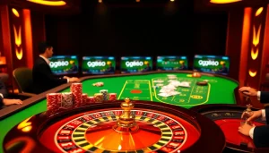 Experience the thrill of betting at gg88.com with vibrant casino gaming elements.