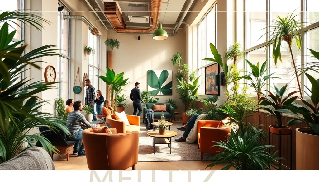 Visitez le Meltz Cannabis Club Madrid, un espace convivial rempli de verdure et de confort pour les membres.