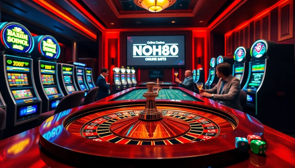 Experience the thrill of winning at NOHU90's casino, where players enjoy roulette and slots.