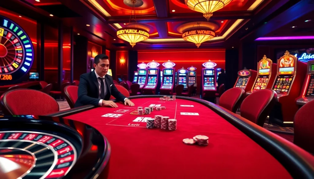 Engaging poker game at https://rr8888.in.net/ with vibrant casino atmosphere and professional dealers.