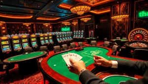 Experience the thrill of thabet gaming with professional dealers and elegant casino tables.