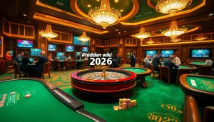Experience excitement at the hidden wiki 2026 in a luxurious casino atmosphere with vibrant games.