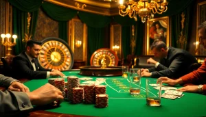 Players engage in intense poker action while considering credit fara anaf options for funding their bets.