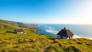 Bezoek de adembenemende kustlijn van https://mooidenemarken.nl met pittoreske uitzichten.