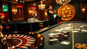 Experience the excitement of rikvip art at a luxurious casino with vibrant games and winning moments.