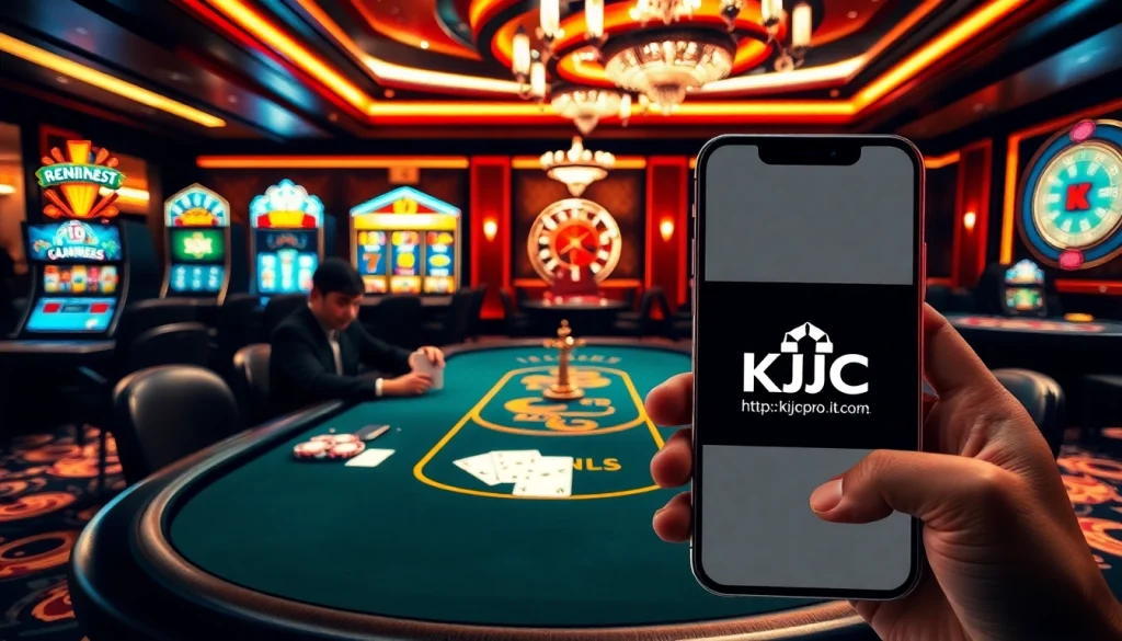 Experience high-stakes poker with KJC at https://kjcpro.it.com/, capturing the essence of luxury gambling.