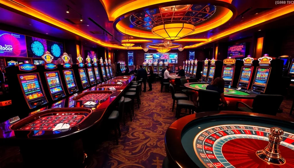 Experience the excitement of Gg88 Tech with vibrant casino games and thrilling betting.