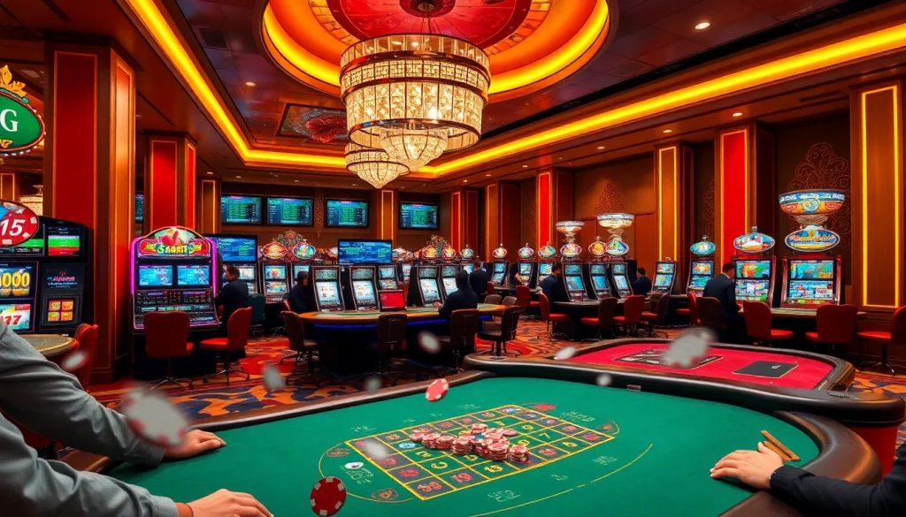 Experience thrilling gaming at sa88 with vibrant tables and exciting betting options.