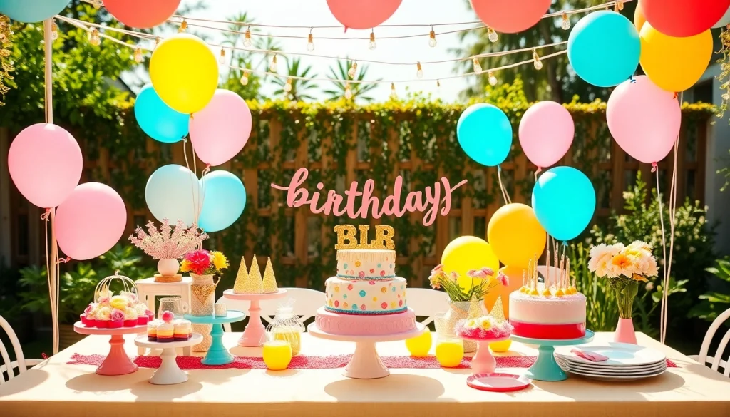 Host a fun customizable birthday party with unique decorations and personalized themes.