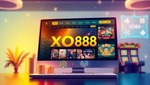 Experience the excitement of XO88, the trusted online gambling platform with diverse gaming options and sleek design.