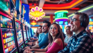 เล่นสล็อตที่ https://slotxo.us.com/ ในบรรยากาศคาสิโนที่เต็มไปด้วยสีสันและความสนุกสนาน