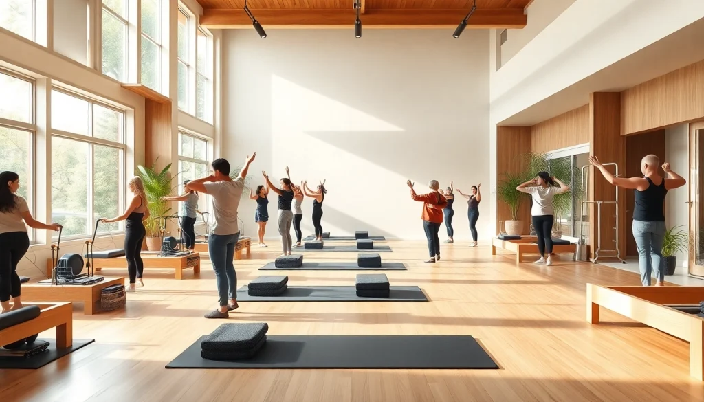 台東区のモダンなスタジオでの魅力的なピラティスセッション。ウェルネスとコミュニティを重視。