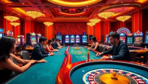 Feel the thrill of gameplay at GG88 with interactive casino tables and vibrant slot machines.
