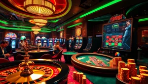 Experience the thrill of gaming at 79king with vibrant casino tables and exciting poker action.