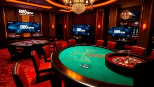 Experience the luxury of 888new with vibrant blackjack action and gaming excitement.