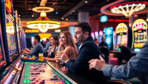 tam Pinco Casino reyi - Canlı kazino mühiti və oyunçuların əyləncəsi.