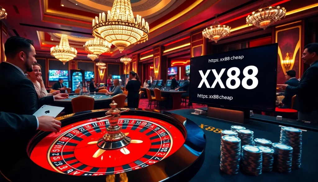 Join the thrill at https://xx88.cheap/ with a captivating roulette game and energized players.