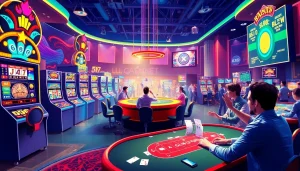 Exciting casino experience at stimmgewitter.org with vibrant games and players.