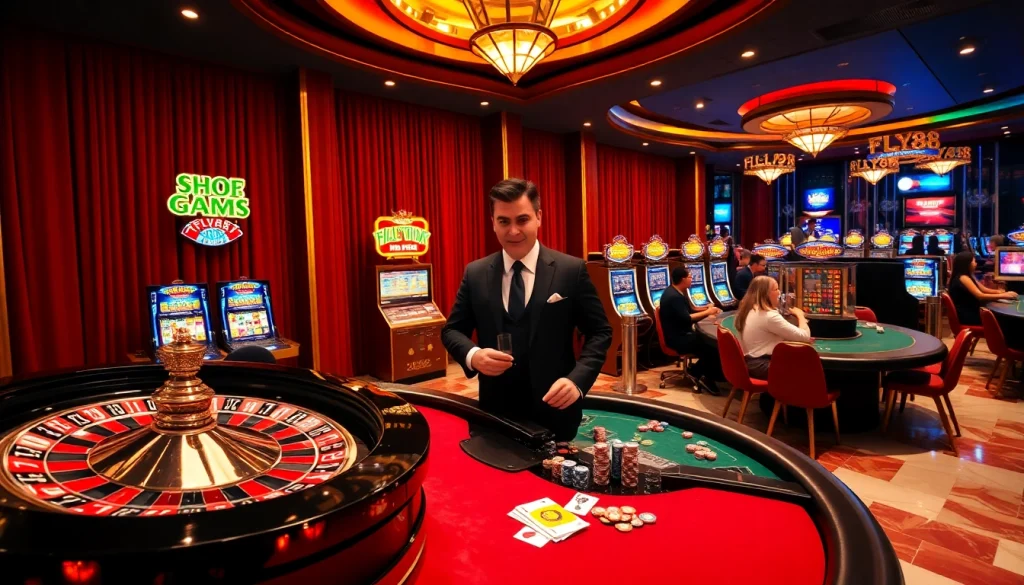 Experience the thrill at trang FLY88 chính thức with vibrant casino games and luxurious ambiance.