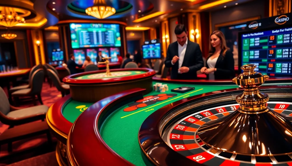S8 Casino gamers enjoying an exciting roulette game at a luxurious online gambling table
