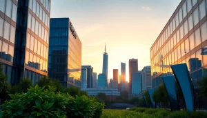 Kinghams architectural showcase with elegant buildings and lively urban scenery.