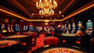 Experience the thrill of THABET with dynamic casino gaming and luxurious surroundings.