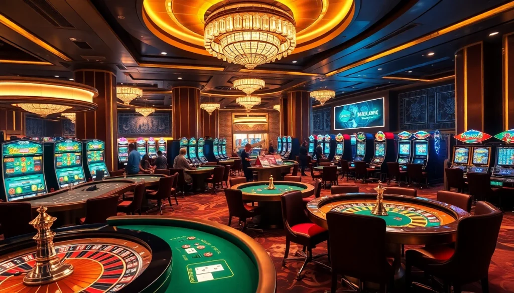Experience the excitement of liên minh kjc with vibrant casino elements showcasing poker and roulette.