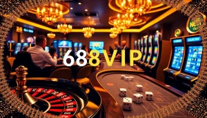 Engaging gamblers at 68VIP casino with exciting games and luxurious atmosphere.