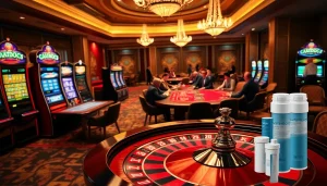 Engage with the Waterdrop WF1CB Replacement for Frigidaire® PureSource WFCB amidst exciting casino gameplay.