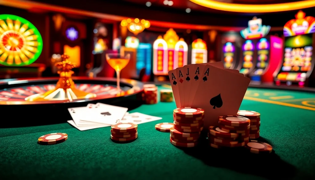 Experience thrilling gameplay at เว็บ soibet with vibrant casino action and luxurious tables.